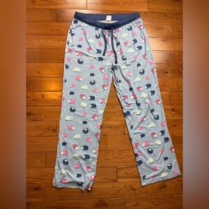 Munki Munki Hedgehog Print Pajama Lounge Pants